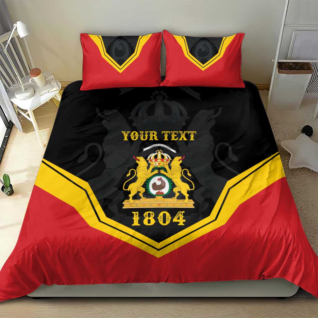 Haiti First Empire 1804-1806 Personalized Bedding Set Haiti Liberte ou la Mort!