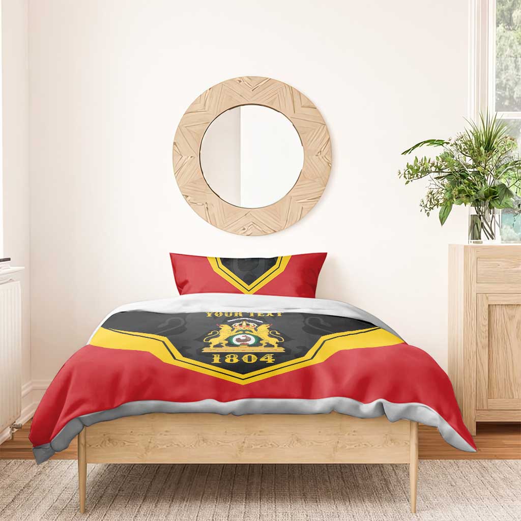 Haiti First Empire 1804-1806 Personalized Bedding Set Haiti Liberte ou la Mort!