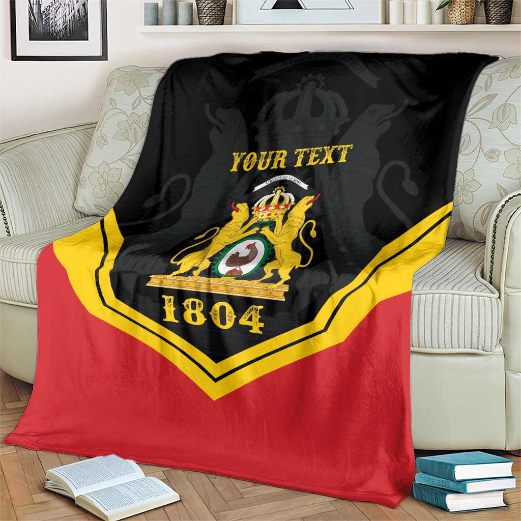 Haiti First Empire 1804-1806 Personalized Blanket Haiti Liberte ou la Mort!