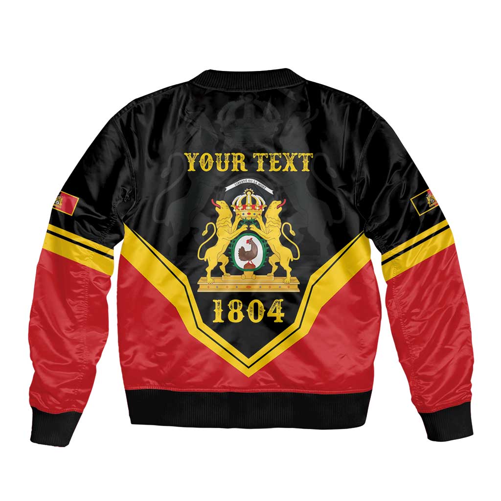 Haiti First Empire 1804-1806 Personalized Bomber Jacket Haiti Liberte ou la Mort!