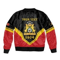 Haiti First Empire 1804-1806 Personalized Bomber Jacket Haiti Liberte ou la Mort!