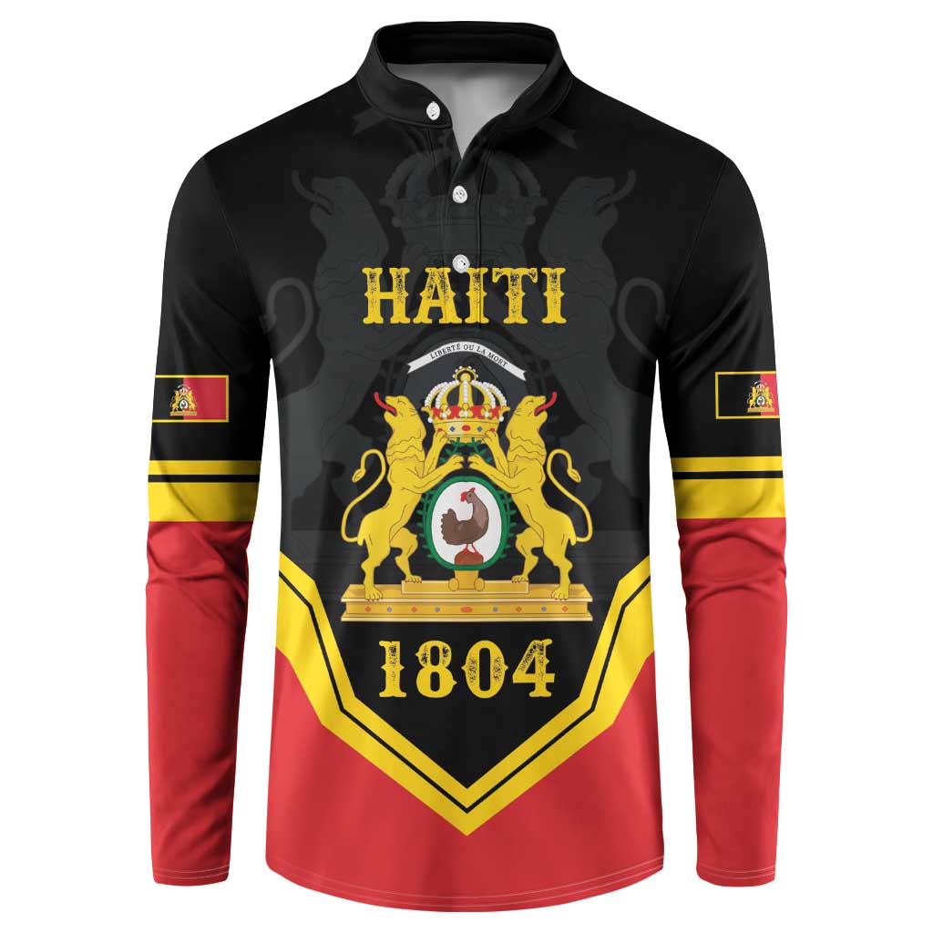 Haiti First Empire 1804-1806 Personalized Button Sweatshirt Haiti Liberte ou la Mort!