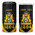 Haiti First Empire 1804-1806 Personalized 4 in 1 Can Cooler Tumbler Haiti Liberte ou la Mort!