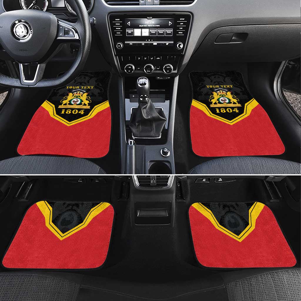 Haiti First Empire 1804-1806 Personalized Car Mats Haiti Liberte ou la Mort!