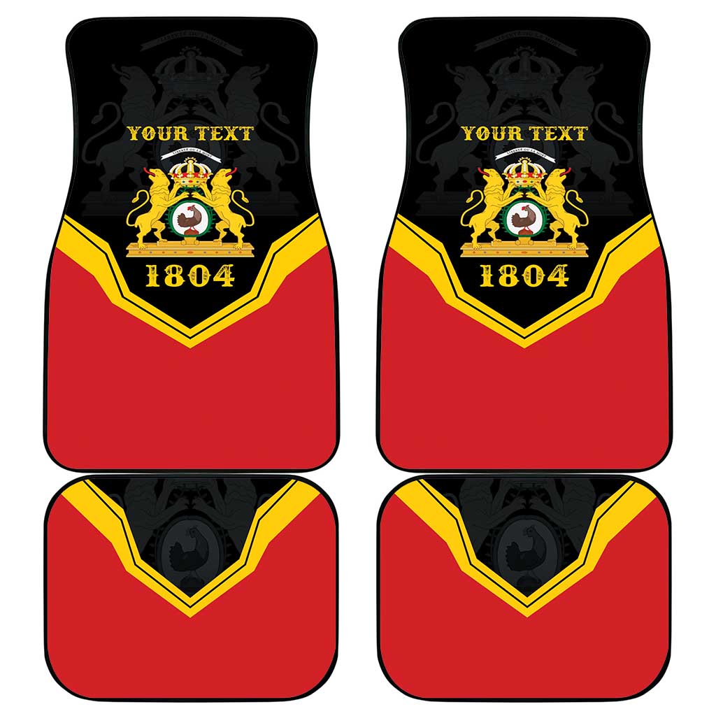 Haiti First Empire 1804-1806 Personalized Car Mats Haiti Liberte ou la Mort!