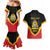 Haiti First Empire 1804-1806 Personalized Couples Matching Mermaid Dress and Hawaiian Shirt Haiti Liberte ou la Mort!