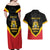 Haiti First Empire 1804-1806 Personalized Couples Matching Off Shoulder Maxi Dress and Hawaiian Shirt Haiti Liberte ou la Mort!