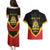 Haiti First Empire 1804-1806 Personalized Couples Matching Puletasi and Hawaiian Shirt Haiti Liberte ou la Mort!