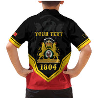 Haiti First Empire 1804-1806 Personalized Family Matching Mermaid Dress and Hawaiian Shirt Haiti Liberte ou la Mort!