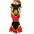 Haiti First Empire 1804-1806 Personalized Family Matching Mermaid Dress and Hawaiian Shirt Haiti Liberte ou la Mort!