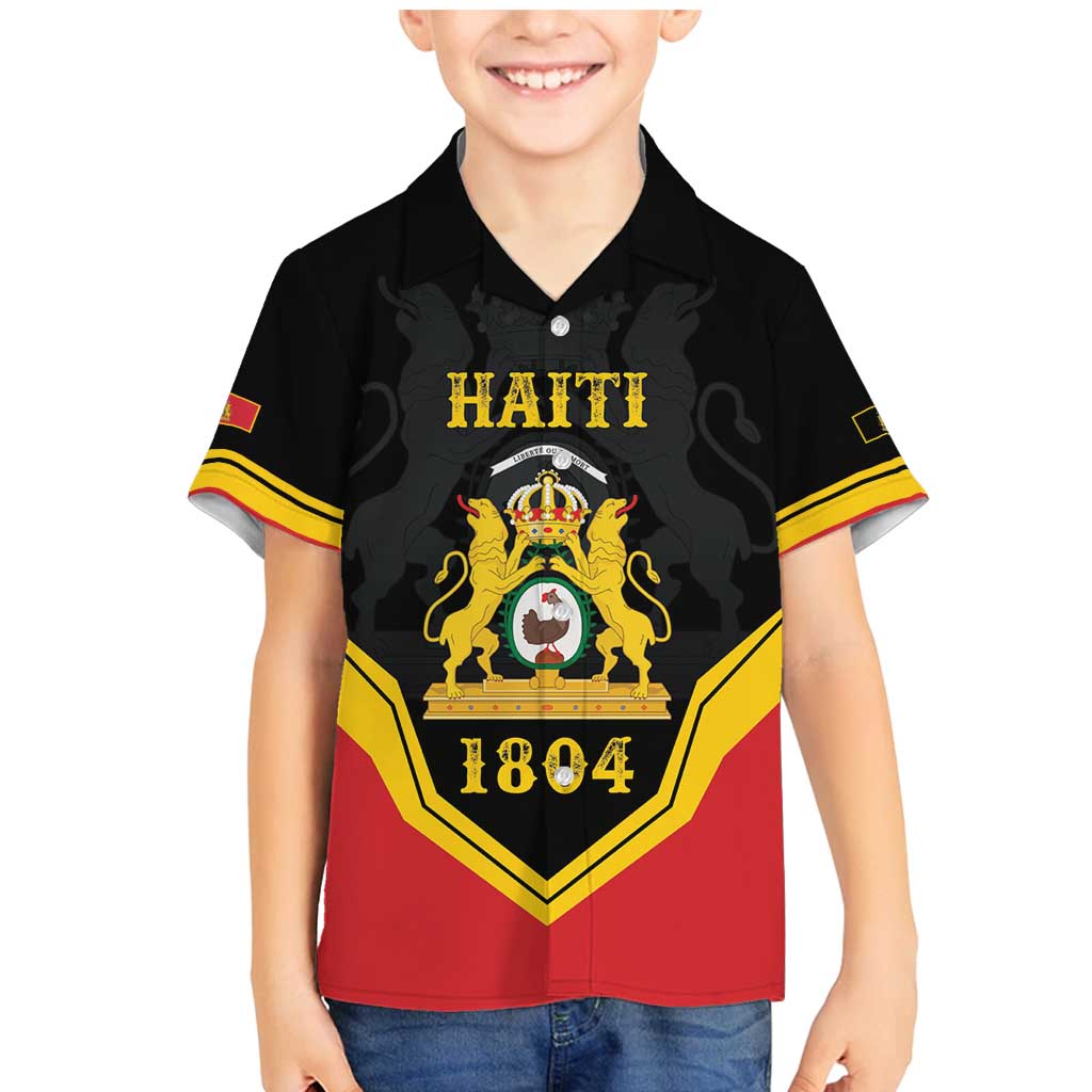 Haiti First Empire 1804-1806 Personalized Family Matching Mermaid Dress and Hawaiian Shirt Haiti Liberte ou la Mort!