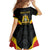 Haiti First Empire 1804-1806 Personalized Family Matching Off Shoulder Short Dress and Hawaiian Shirt Haiti Liberte ou la Mort!