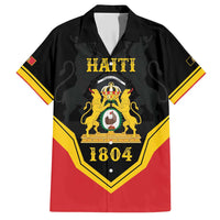 Haiti First Empire 1804-1806 Personalized Family Matching Short Sleeve Bodycon Dress and Hawaiian Shirt Haiti Liberte ou la Mort!