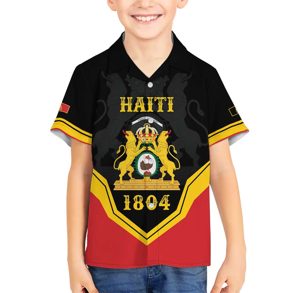 Haiti First Empire 1804-1806 Personalized Family Matching Tank Maxi Dress and Hawaiian Shirt Haiti Liberte ou la Mort!