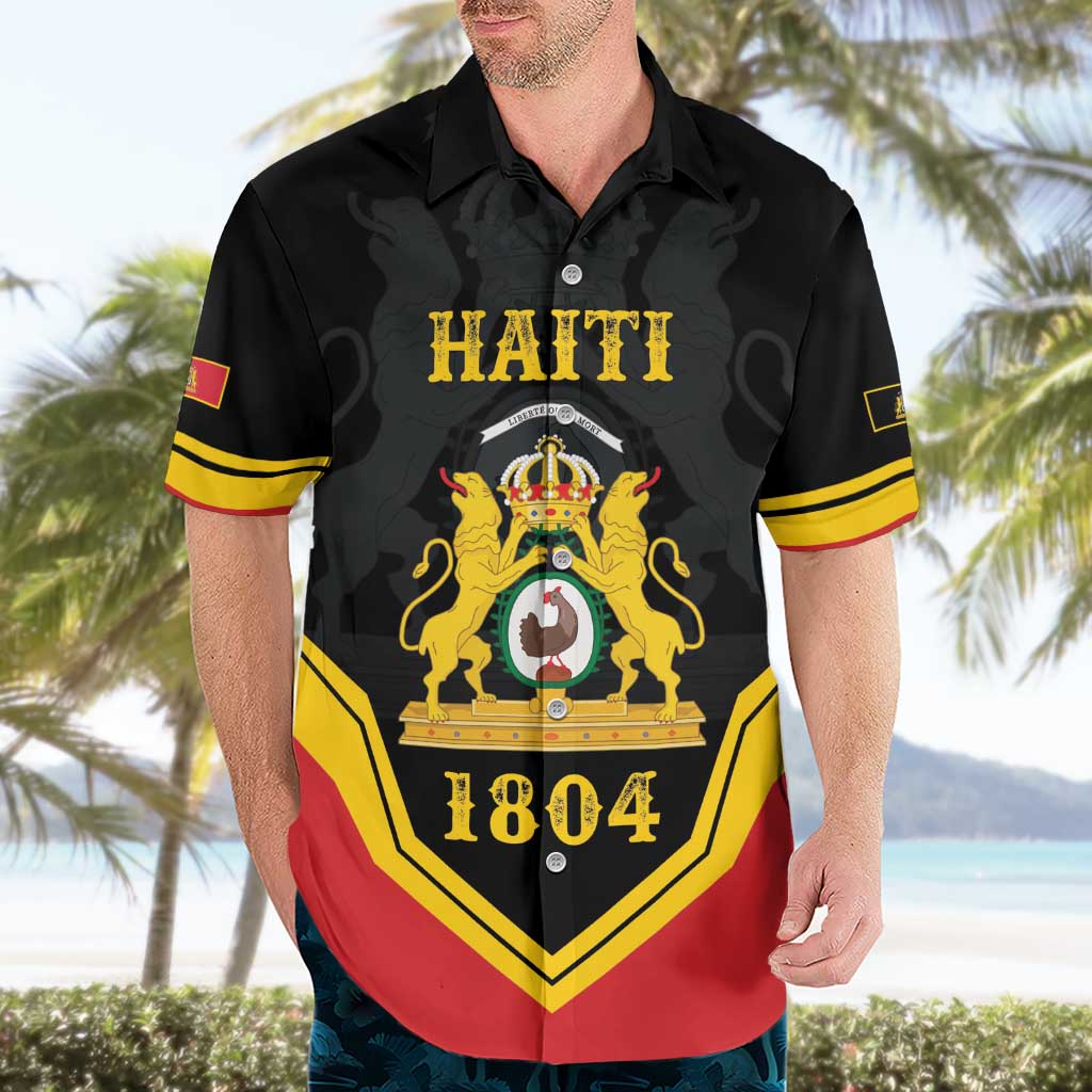 Haiti First Empire 1804-1806 Personalized Hawaiian Shirt Haiti Liberte ou la Mort!