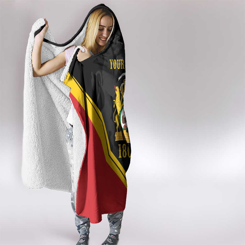 Haiti First Empire 1804-1806 Personalized Hooded Blanket Haiti Liberte ou la Mort!