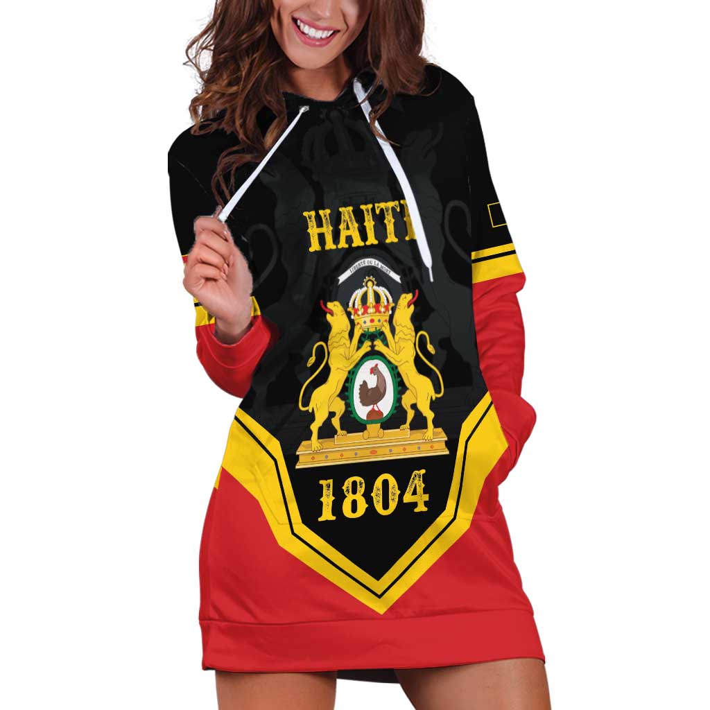 Haiti First Empire 1804-1806 Personalized Hoodie Dress Haiti Liberte ou la Mort!