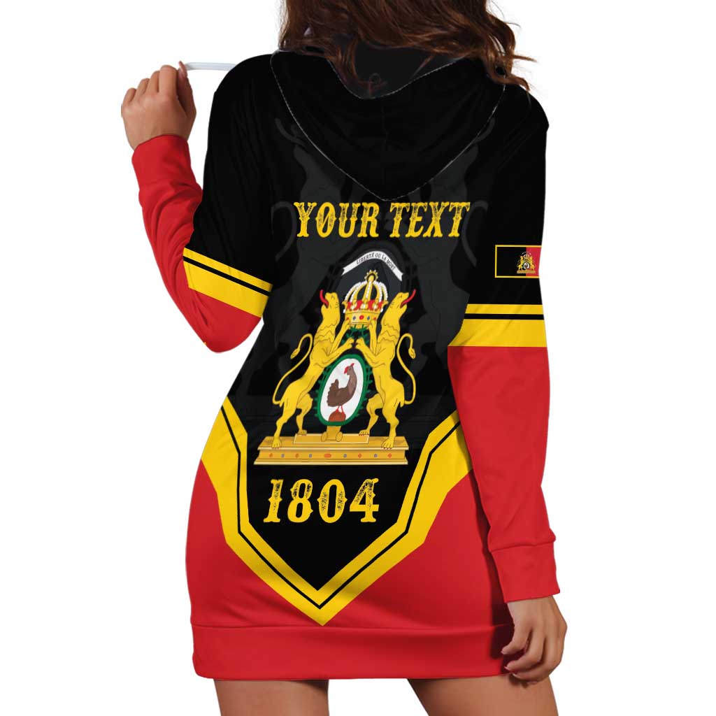Haiti First Empire 1804-1806 Personalized Hoodie Dress Haiti Liberte ou la Mort!