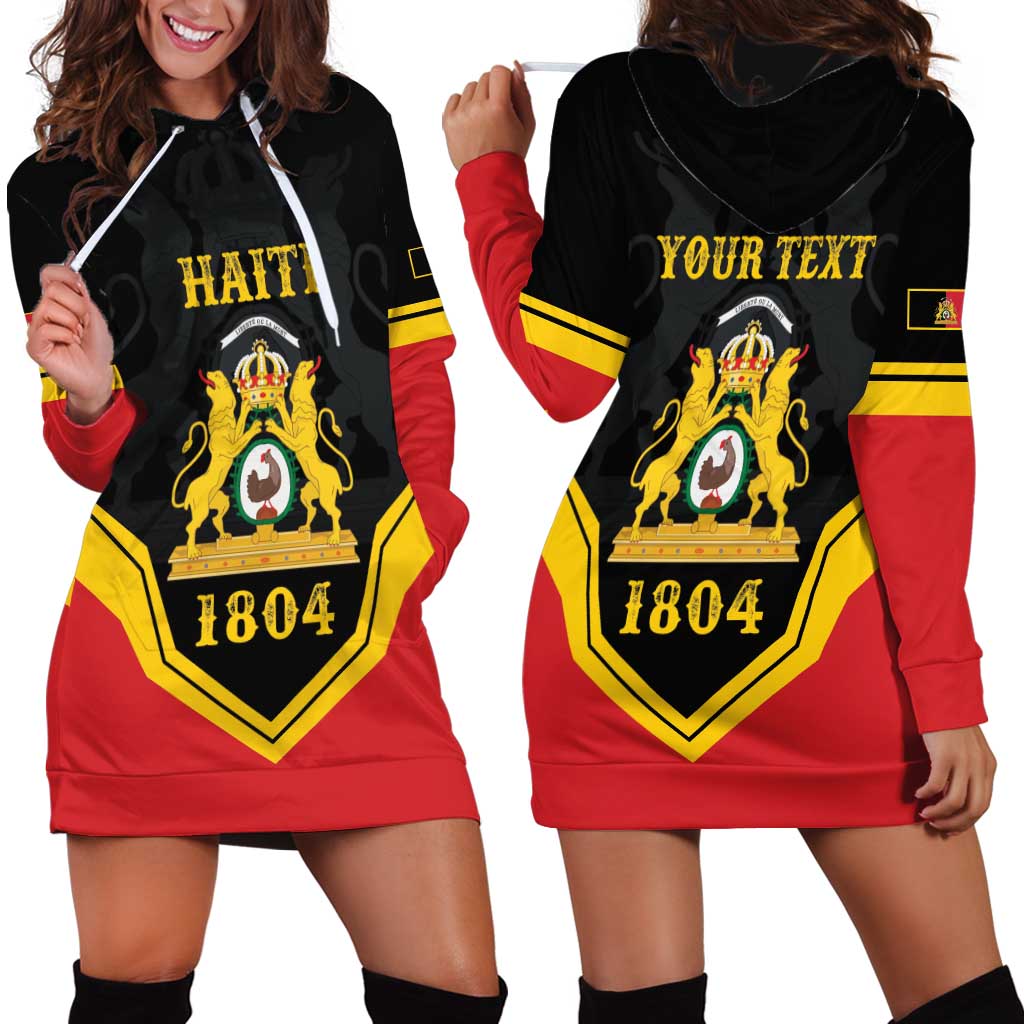 Haiti First Empire 1804-1806 Personalized Hoodie Dress Haiti Liberte ou la Mort!
