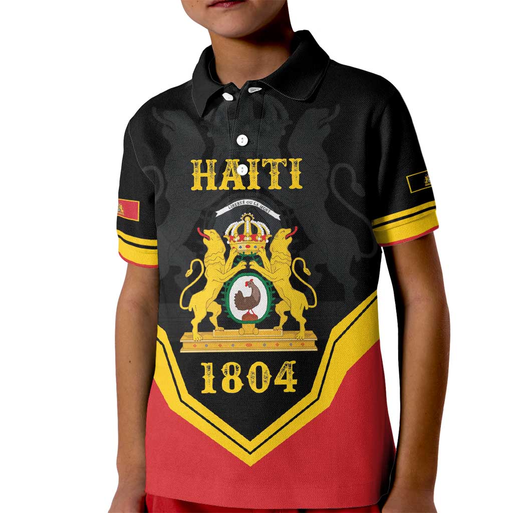 Haiti First Empire 1804-1806 Personalized Kid Polo Shirt Haiti Liberte ou la Mort!