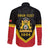 Haiti First Empire 1804-1806 Personalized Long Sleeve Button Shirt Haiti Liberte ou la Mort!