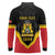 Haiti First Empire 1804-1806 Personalized Long Sleeve Polo Shirt Haiti Liberte ou la Mort!