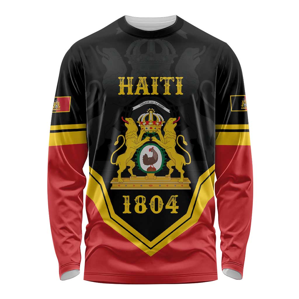 Haiti First Empire 1804-1806 Personalized Long Sleeve Shirt Haiti Liberte ou la Mort!