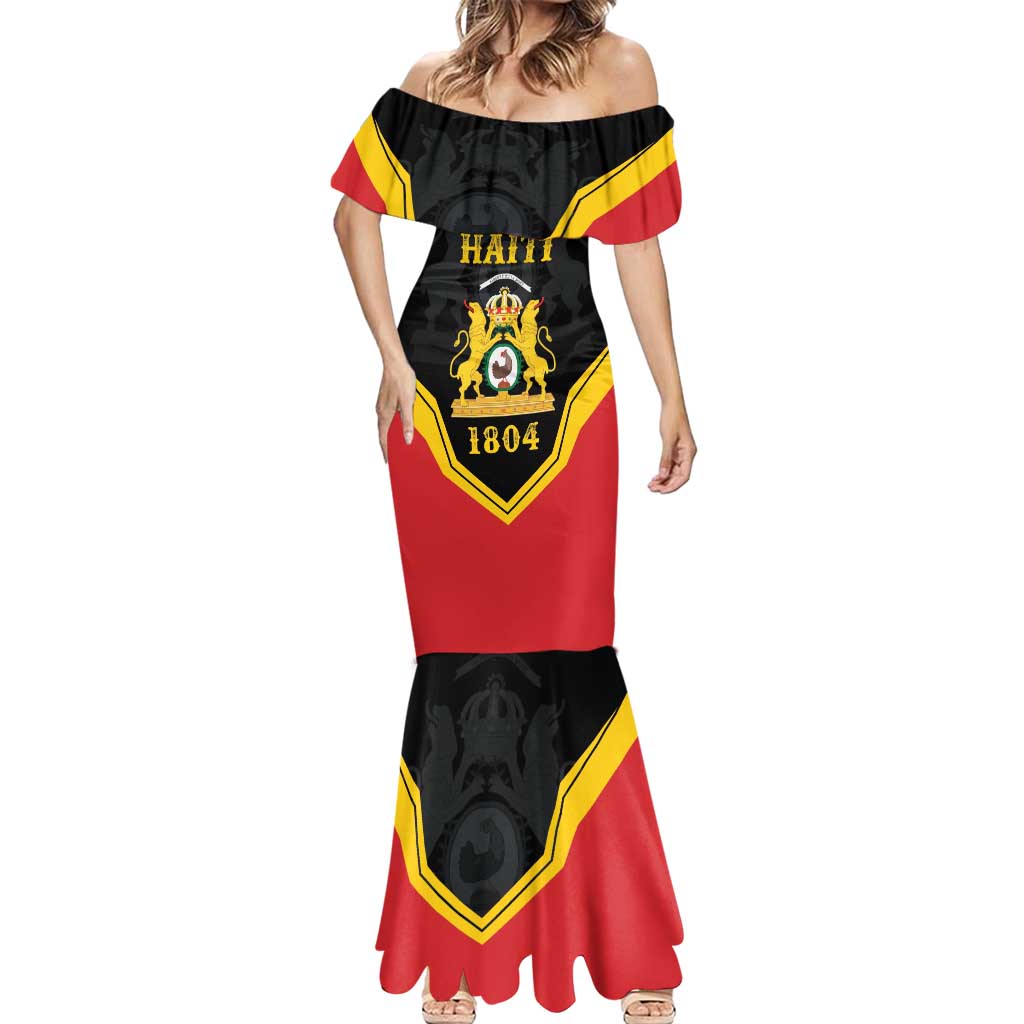 Haiti First Empire 1804-1806 Personalized Mermaid Dress Haiti Liberte ou la Mort!