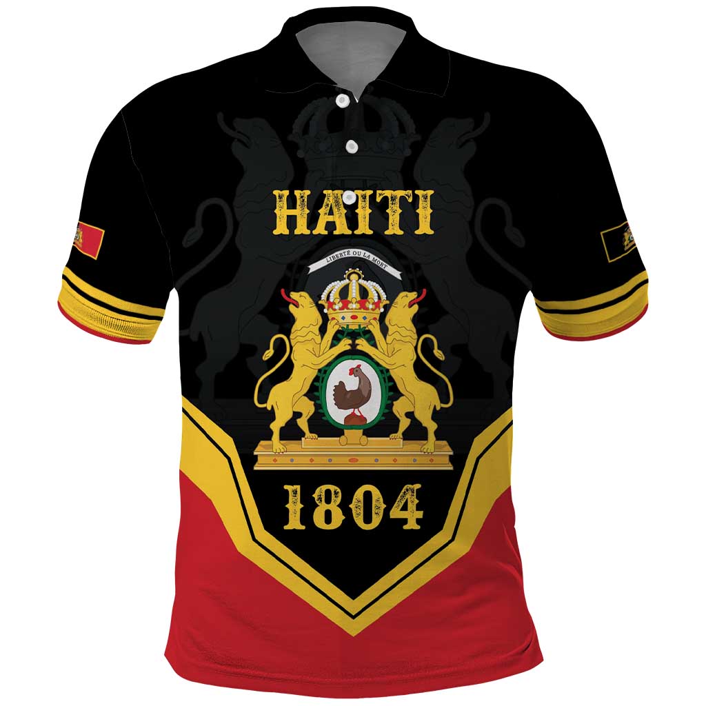 Haiti First Empire 1804-1806 Personalized Polo Shirt Haiti Liberte ou la Mort!