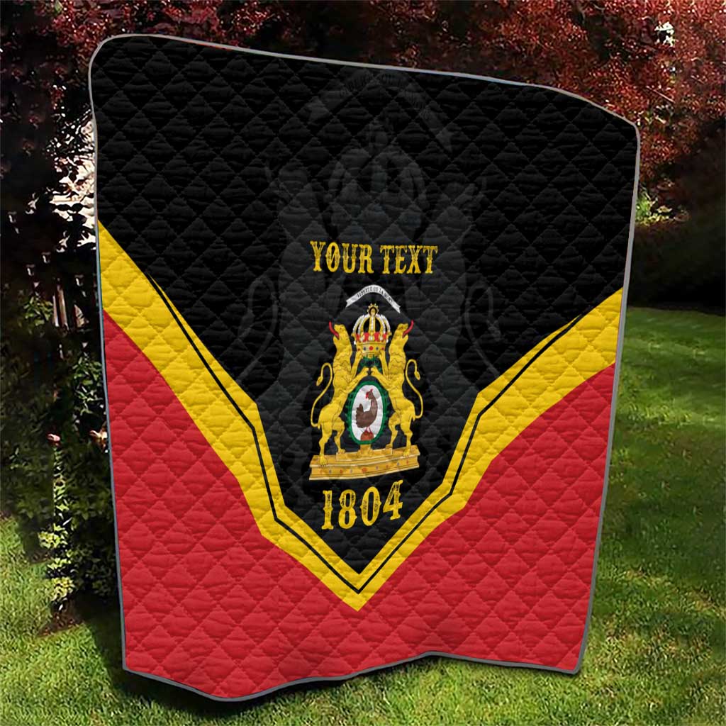 Haiti First Empire 1804-1806 Personalized Quilt Haiti Liberte ou la Mort!
