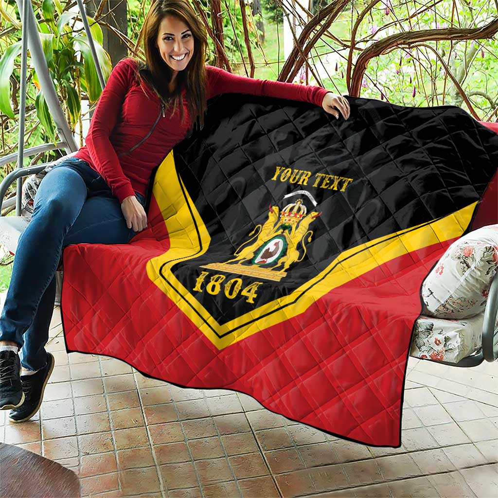 Haiti First Empire 1804-1806 Personalized Quilt Haiti Liberte ou la Mort!