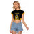 Haiti First Empire 1804-1806 Personalized Raglan Cropped T Shirt Haiti Liberte ou la Mort!