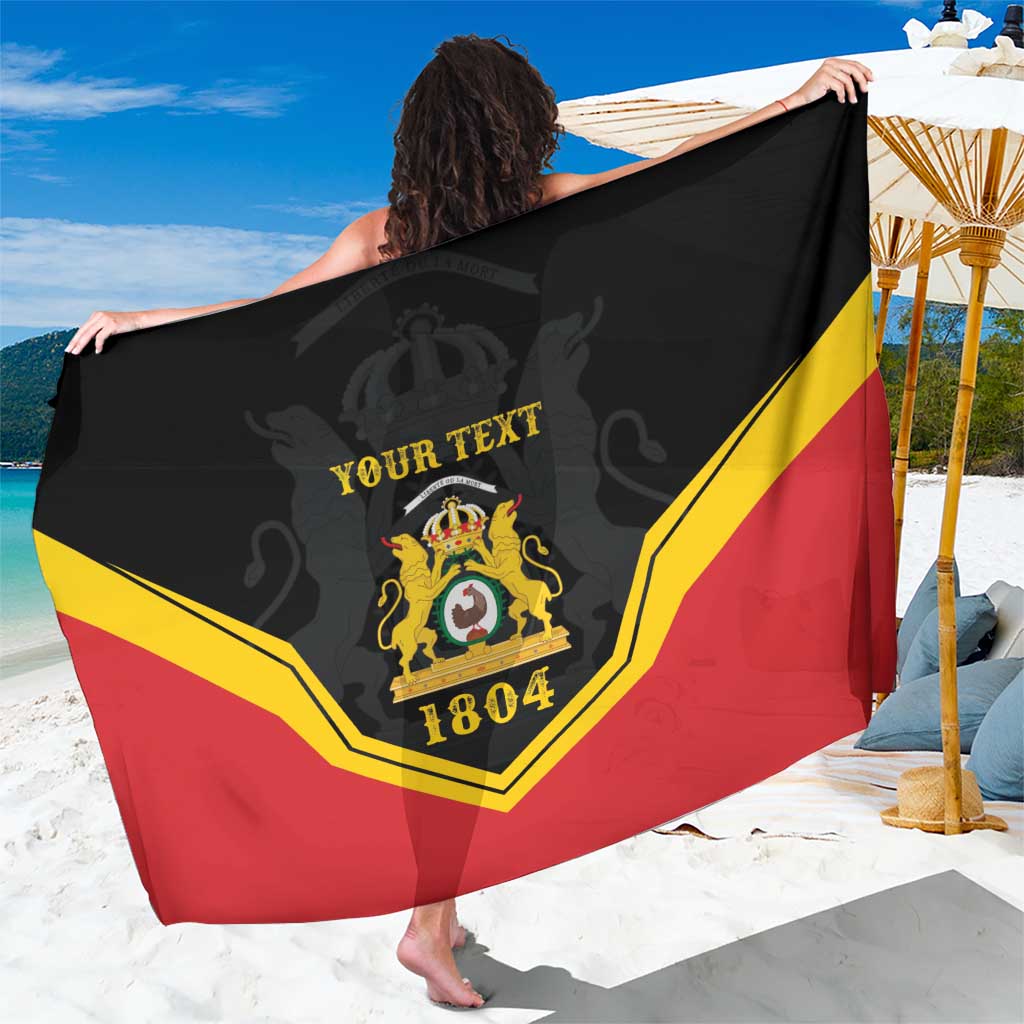 Haiti First Empire 1804-1806 Personalized Sarong Haiti Liberte ou la Mort!