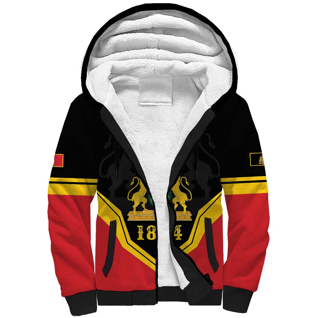 Haiti First Empire 1804-1806 Personalized Sherpa Hoodie Haiti Liberte ou la Mort!