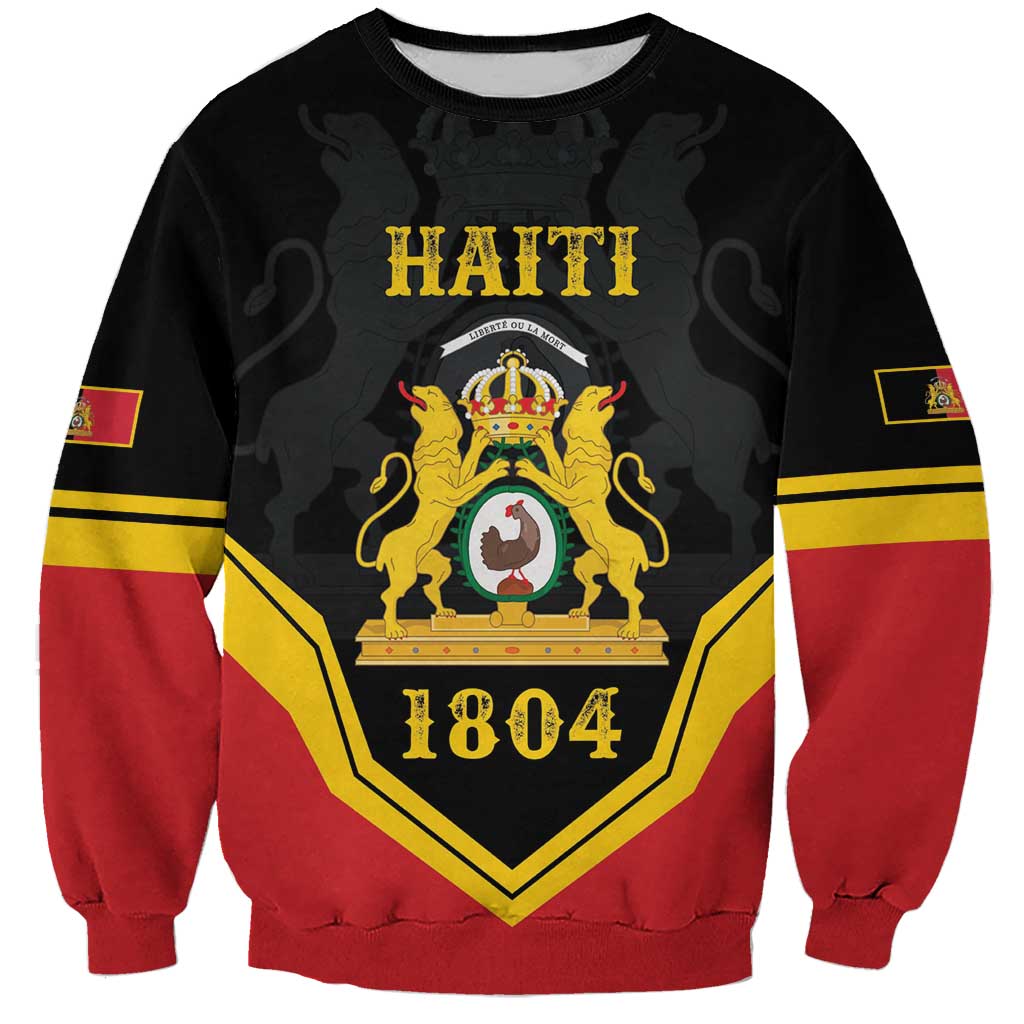 Haiti First Empire 1804-1806 Personalized Sweatshirt Haiti Liberte ou la Mort!