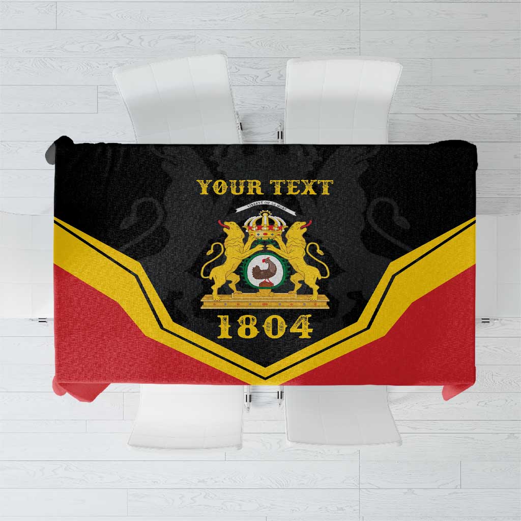 Haiti First Empire 1804-1806 Personalized Tablecloth Haiti Liberte ou la Mort!