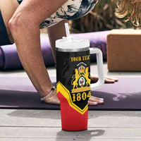 Haiti First Empire 1804-1806 Personalized Tumbler With Handle Haiti Liberte ou la Mort!