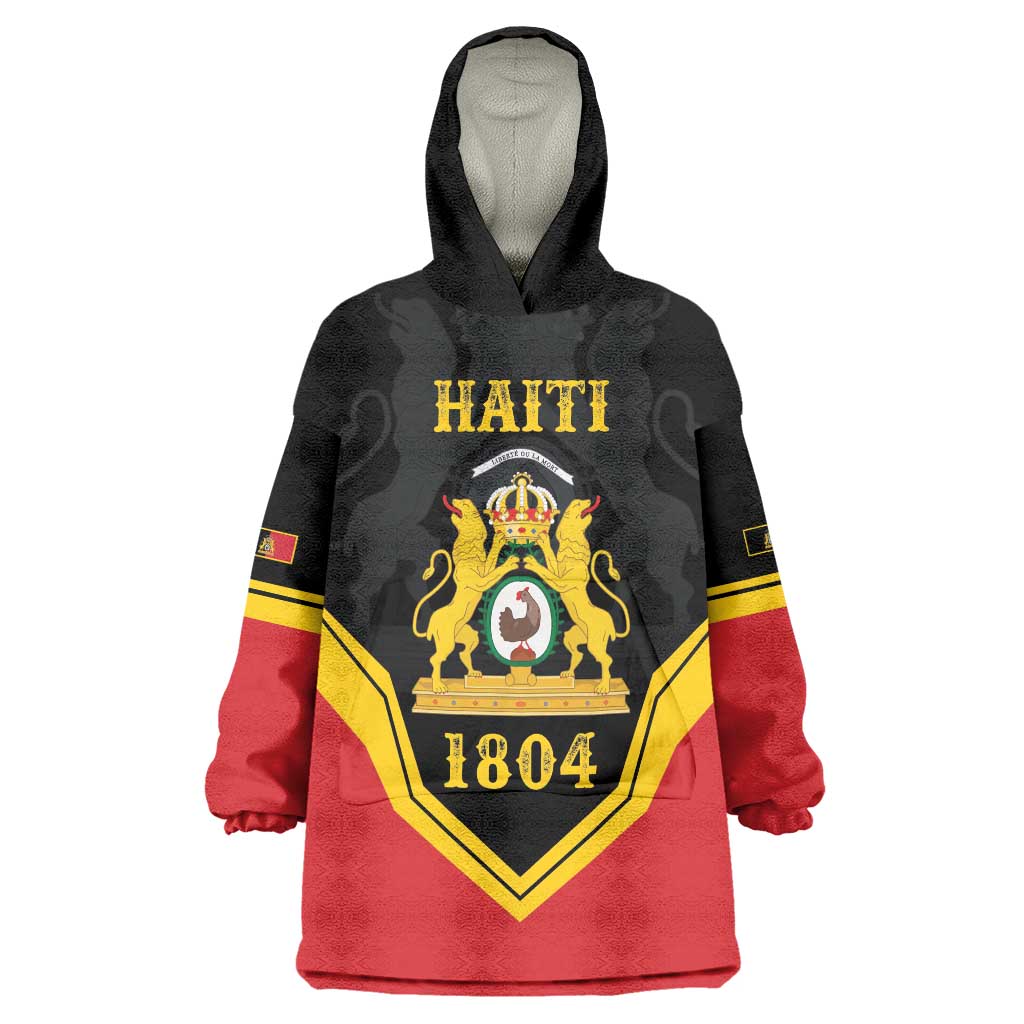 Haiti First Empire 1804-1806 Personalized Wearable Blanket Hoodie Haiti Liberte ou la Mort!