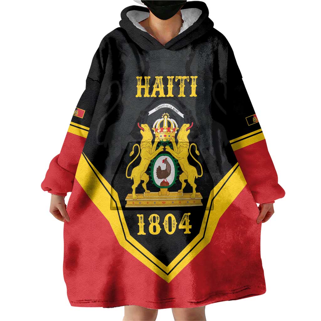 Haiti First Empire 1804-1806 Personalized Wearable Blanket Hoodie Haiti Liberte ou la Mort!