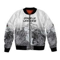 Haiti Pride Citadelle Laferriere 1804 Personalized Bomber Jacket