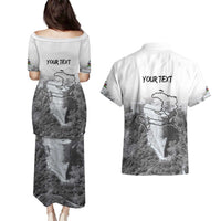 Haiti Pride Citadelle Laferriere 1804 Personalized Couples Matching Puletasi and Hawaiian Shirt