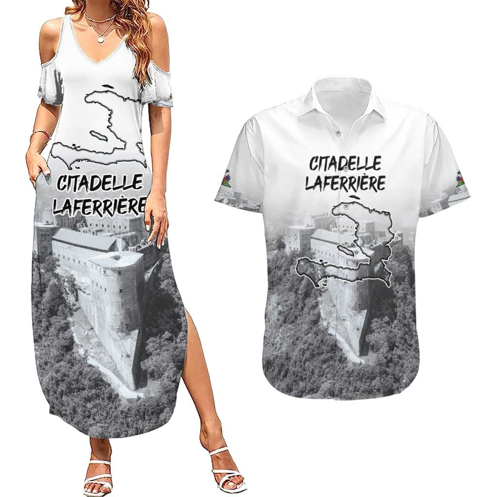 Haiti Pride Citadelle Laferriere 1804 Personalized Couples Matching Summer Maxi Dress and Hawaiian Shirt