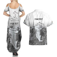 Haiti Pride Citadelle Laferriere 1804 Personalized Couples Matching Summer Maxi Dress and Hawaiian Shirt