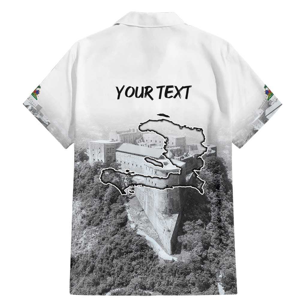 Haiti Pride Citadelle Laferriere 1804 Personalized Family Matching Off Shoulder Maxi Dress and Hawaiian Shirt