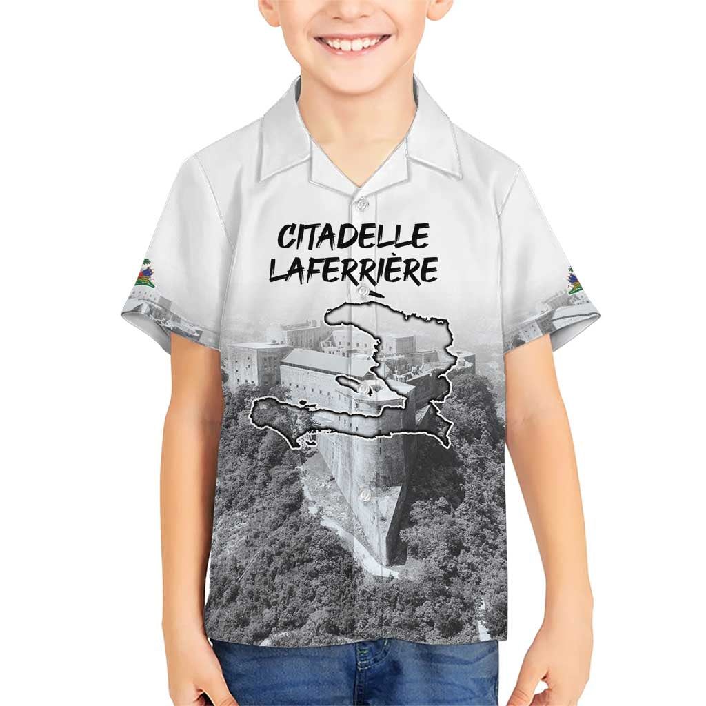 Haiti Pride Citadelle Laferriere 1804 Personalized Family Matching Short Sleeve Bodycon Dress and Hawaiian Shirt