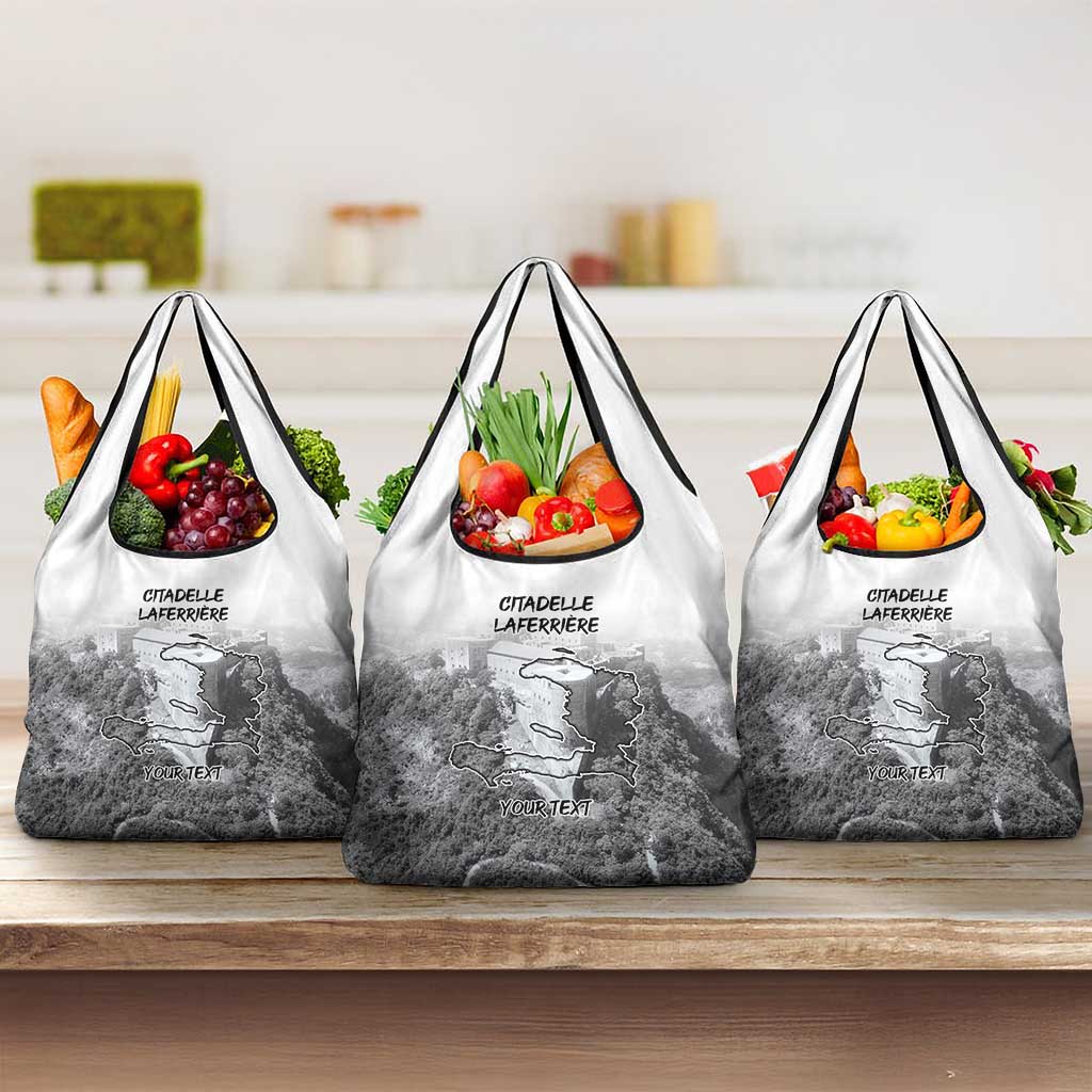 Haiti Pride Citadelle Laferriere 1804 Personalized Grocery Bag