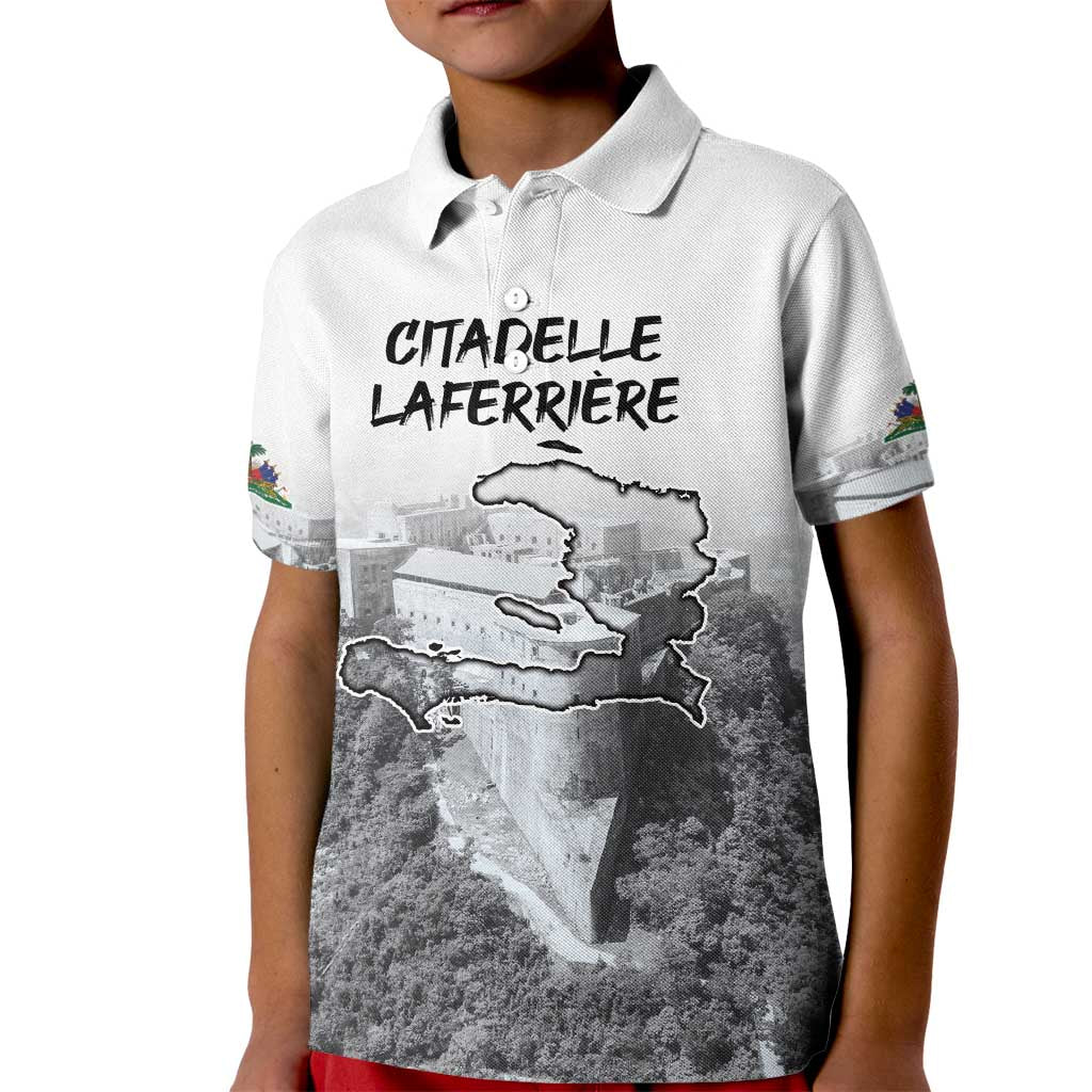 Haiti Pride Citadelle Laferriere 1804 Personalized Kid Polo Shirt
