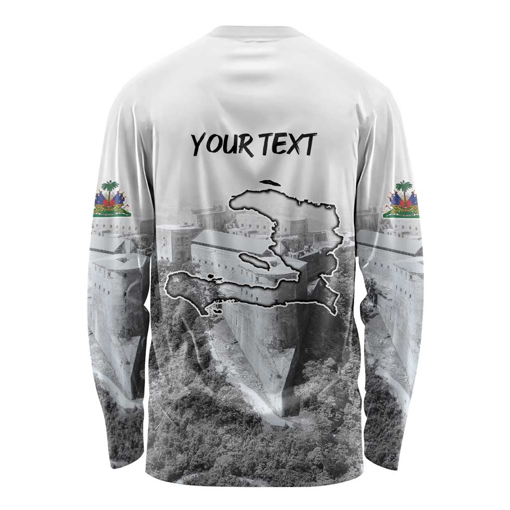 Haiti Pride Citadelle Laferriere 1804 Personalized Long Sleeve Shirt