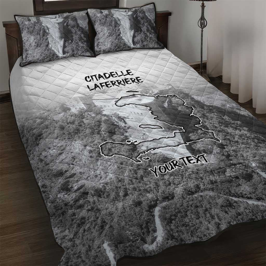 Haiti Pride Citadelle Laferriere 1804 Personalized Quilt Bed Set