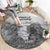 Haiti Pride Citadelle Laferriere 1804 Personalized Round Carpet